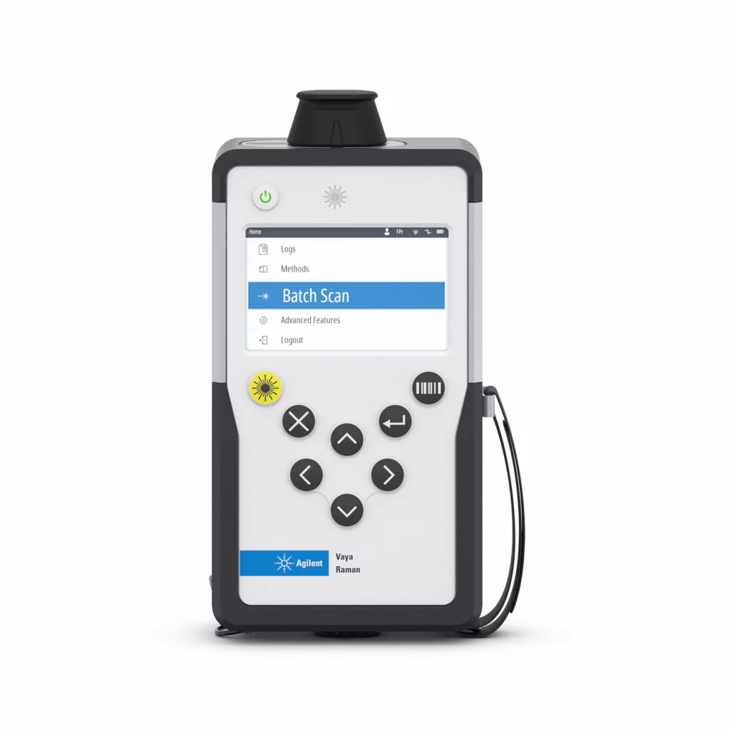 Vaya Handheld Raman Spectrometer for Raw Material Identification